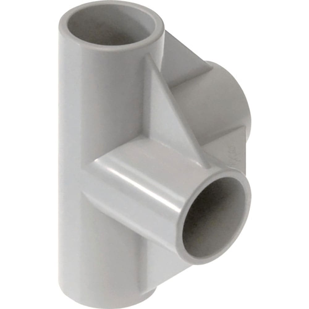 ＳＰＡＣＩＯ　プラスチックジョイント　ＰＪー１００ＡＷ　オフホワイト　白　ＰＪ－１００Ａ　　Ｗ＿