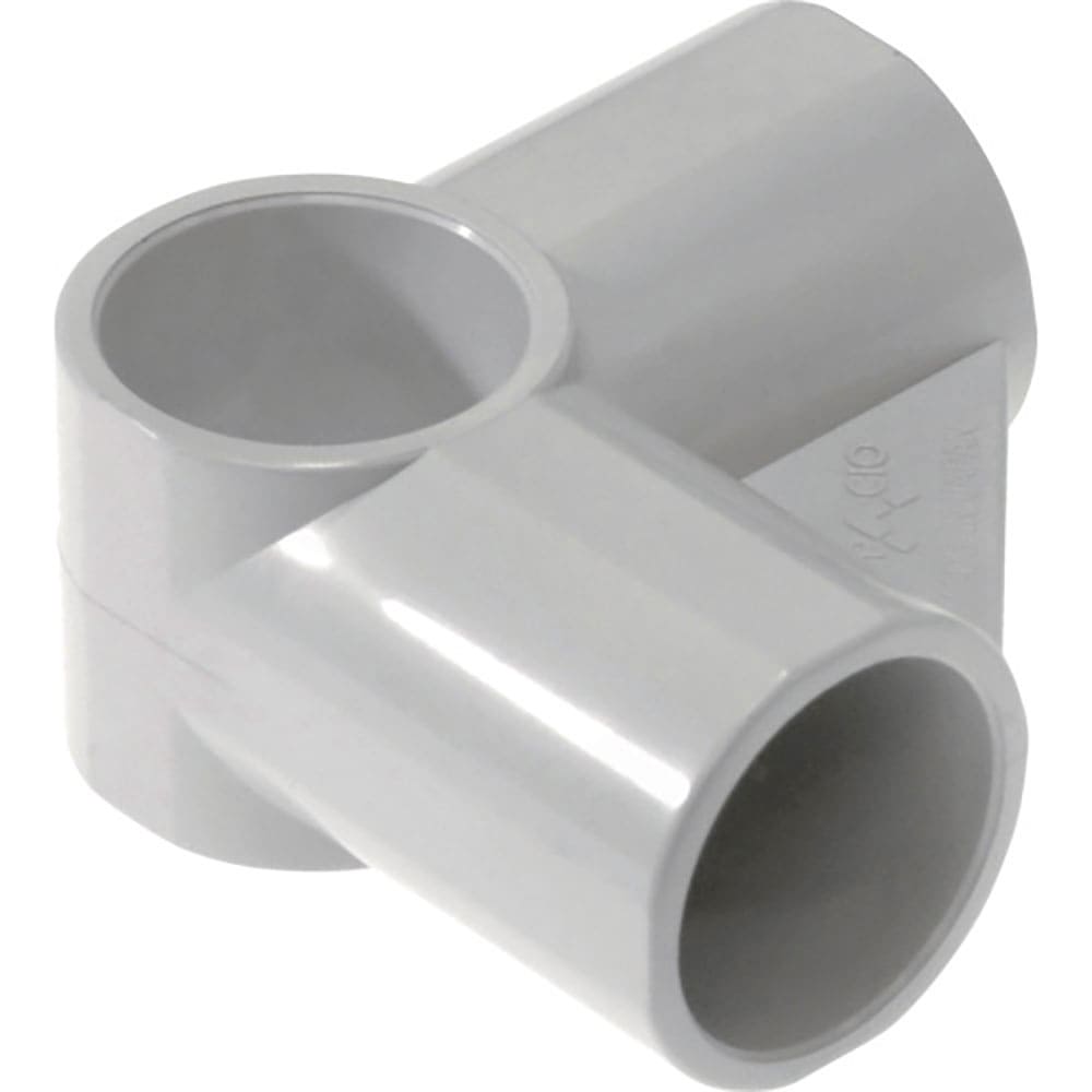 ＳＰＡＣＩＯ　プラスチックジョイント　ＰＪー１００ＣＷ　オフホワイト　白　ＰＪ－１００Ｃ　　Ｗ＿