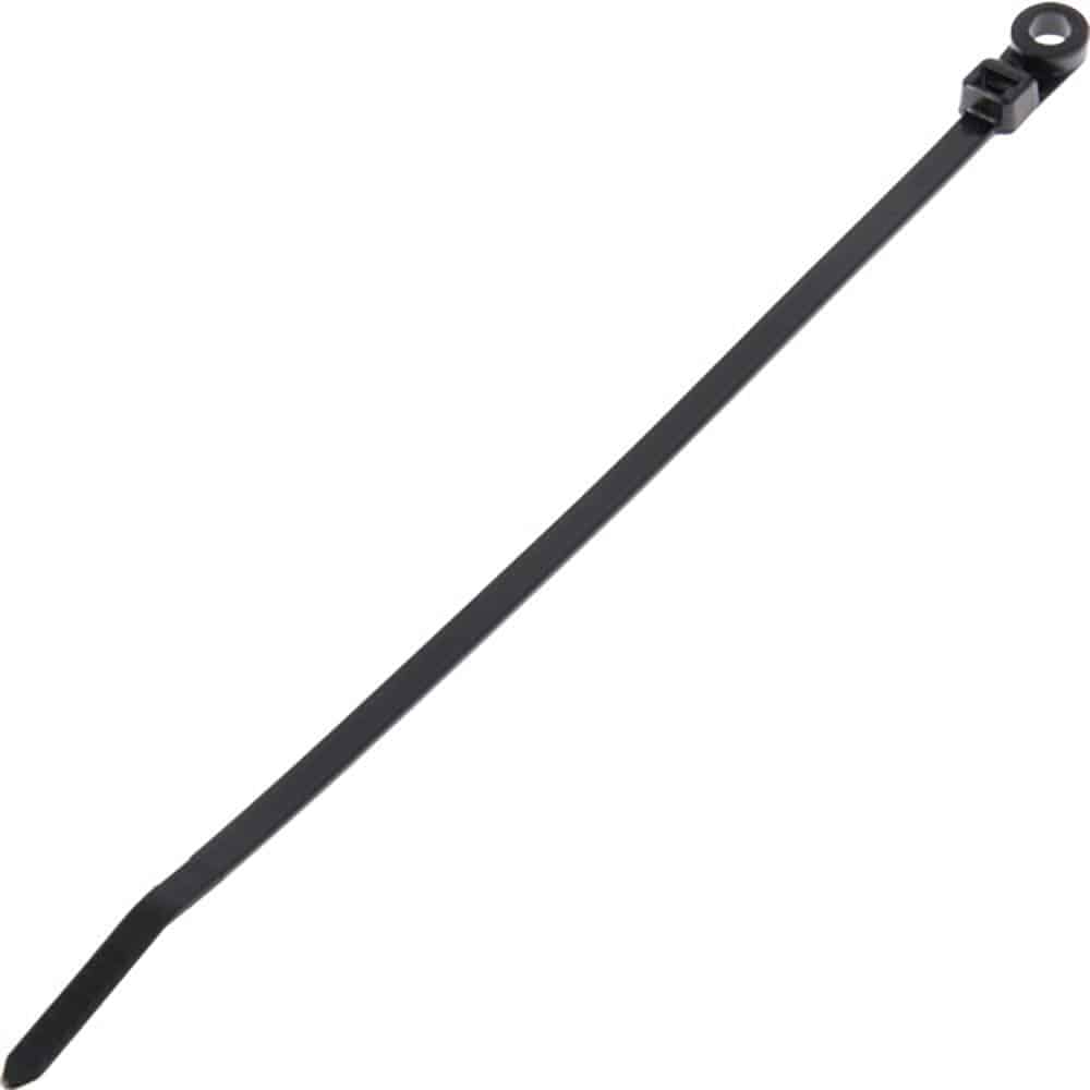 ＰＡＮＤＵＩＴ　ネジ止めタイプナイロン結束バンド　耐熱性黒　（１０００本入）　ＰＬＣ２Ｓ－Ｓ１０－＿