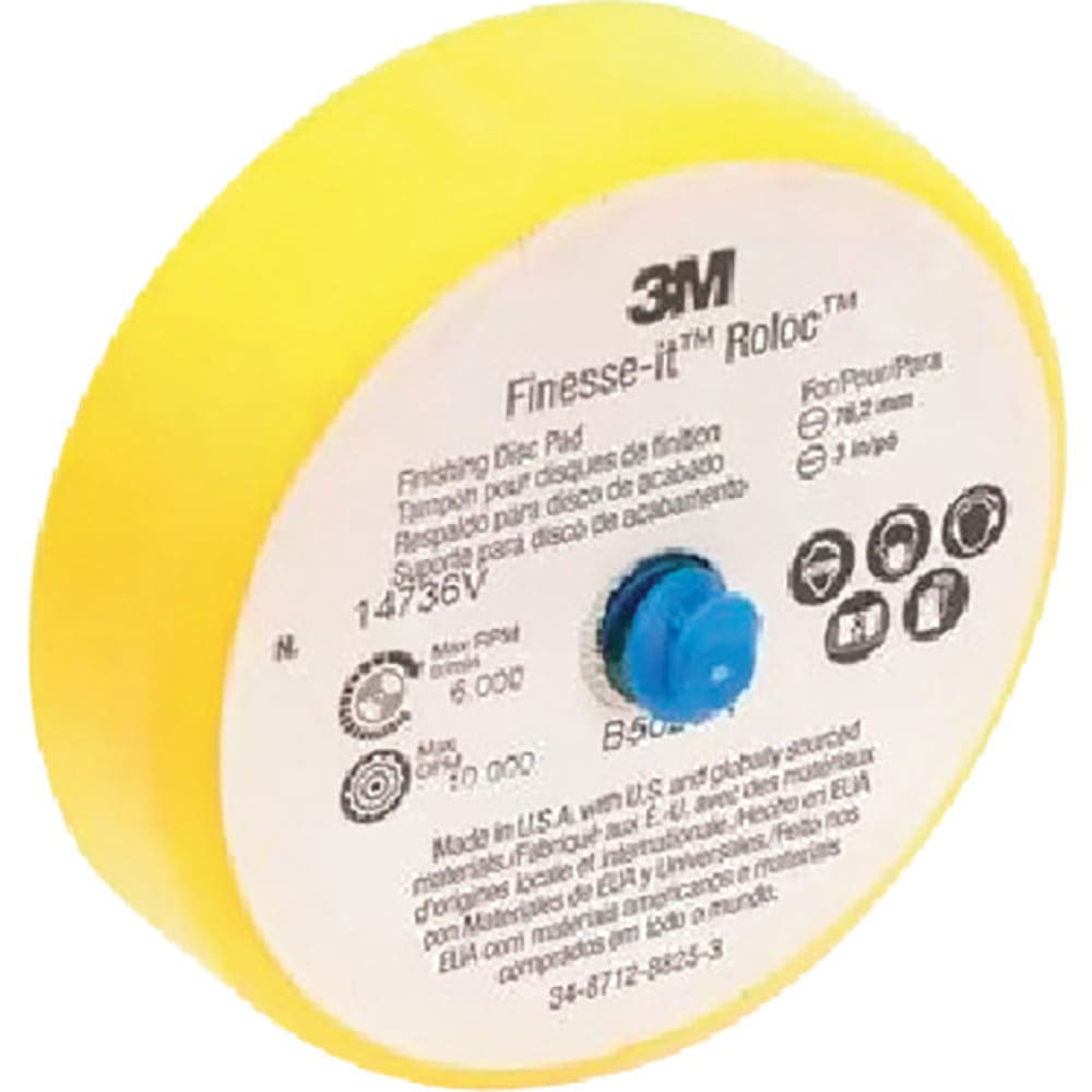 ３Ｍ　ロロック　フィニッシングパッド　７５ｍｍ用　１４７３６　黄色　ＰＮ１４７３６　２４＿