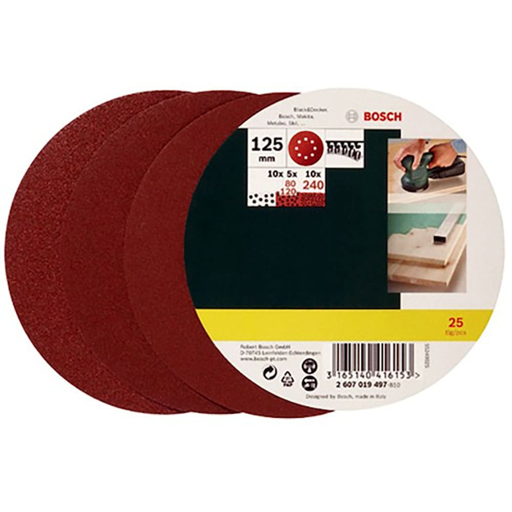 ボッシュ　サンディングペーパーセット１２５ｍｍ　ＰＲ－ＰＥＸ１２５Ｍ２５＿