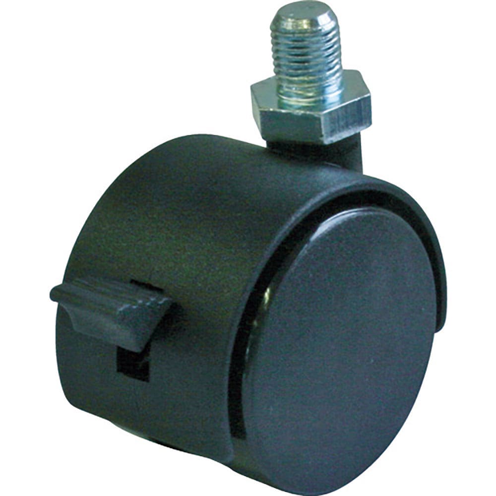 ユーエイ　ねじ込み式　自在　双輪キャスター　ナイロン　車輪径５０ｍｍ　ストッパー付き　ＯＴＨＥＲＳ＿