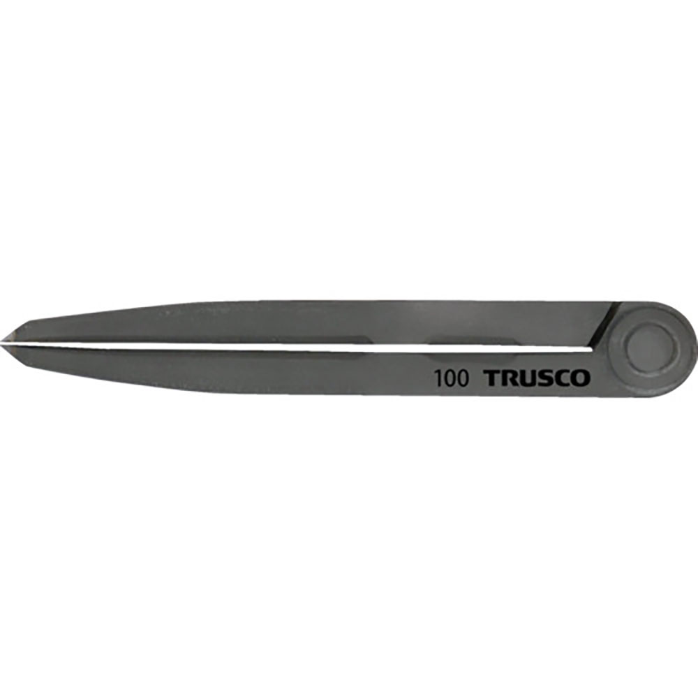 ＴＲＵＳＣＯ　【１２月末入荷予定】超硬チップ付コンパス　長さ１００　円直径１５０　ＰＴＣ－１００－＿