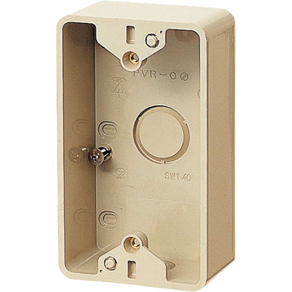 未来　露出スイッチボックスブランク　ＰＶＲ－０Ｊ＿