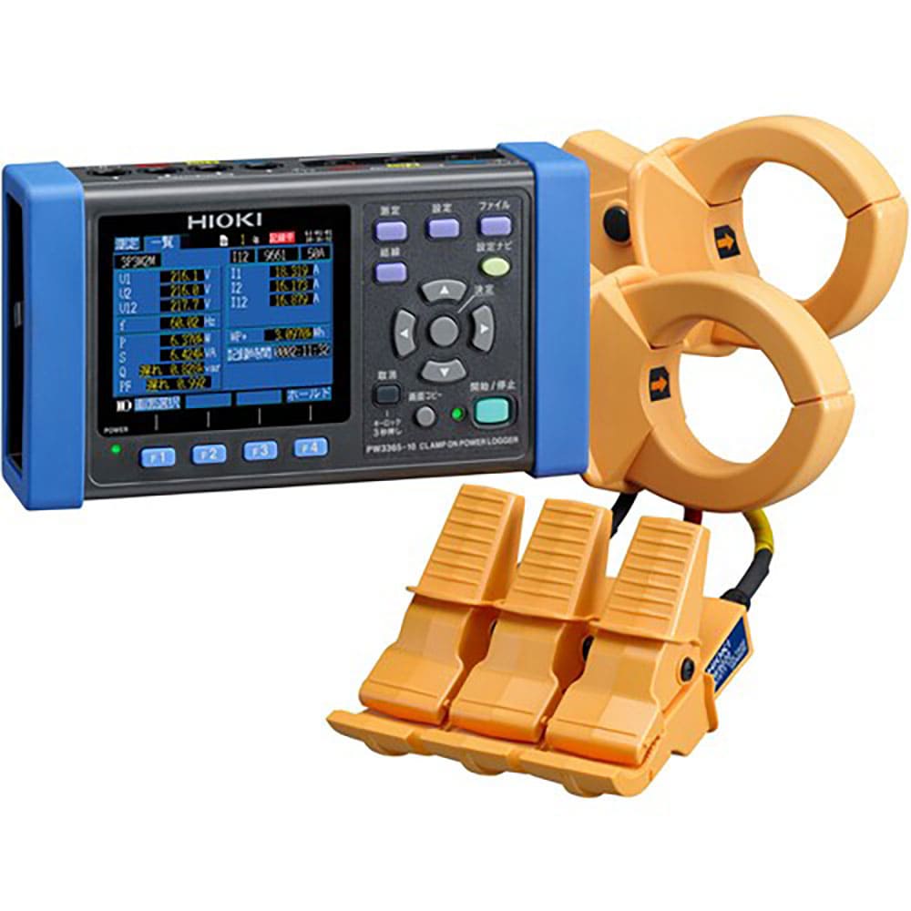 ＨＩＯＫＩ　クランプオンパワーロガー（日本語版）本体のみ　ＰＷ３３６５－１０＿