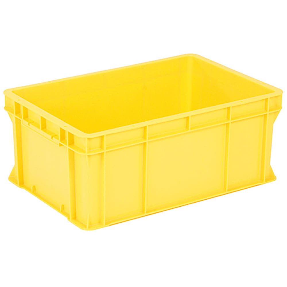 ＲＩＳＵ　Ｒボックス型コンテナ　１３４１３０　Ｂ型プラテナーＲＢ－３０　黄　ＲＢ－３０　　Ｙ＿