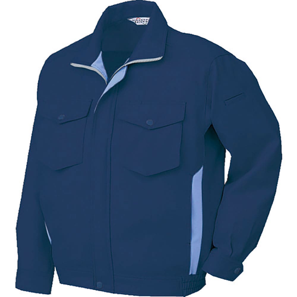 ミドリ安全　エコ帯電防止　男女共用ブルゾン　ネイビー　Ｍ　ＲＣ　４６７－ＵＥ－Ｍ＿