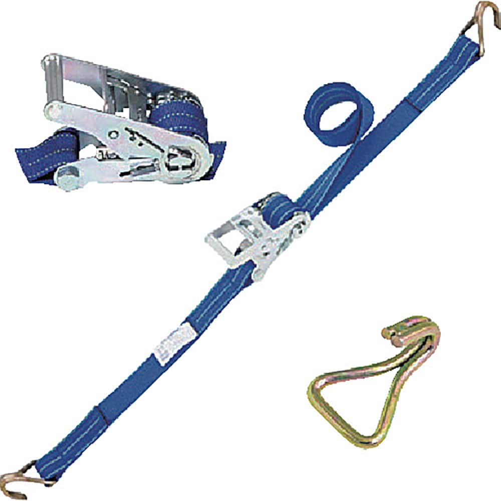 シライ　ベルトラッシング（ラチェットバックル式）　ベルタイト（Ｒ）　エコマーク認証品　端末金具付き＿