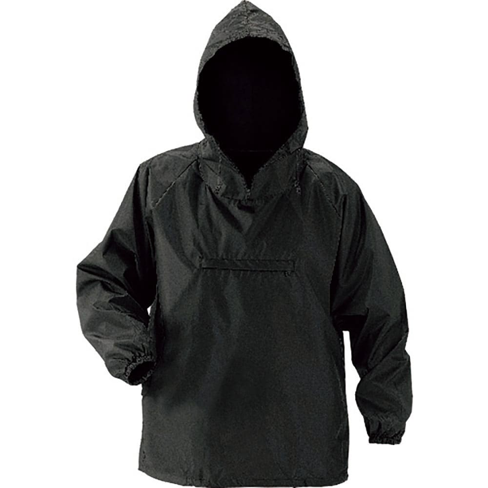 おたふく　ＲＦ－２１　ブラック　ポリヤッケ・レインファクトリ　ＬＬ　ＲＦ－２１－ＢＫ－ＬＬ＿