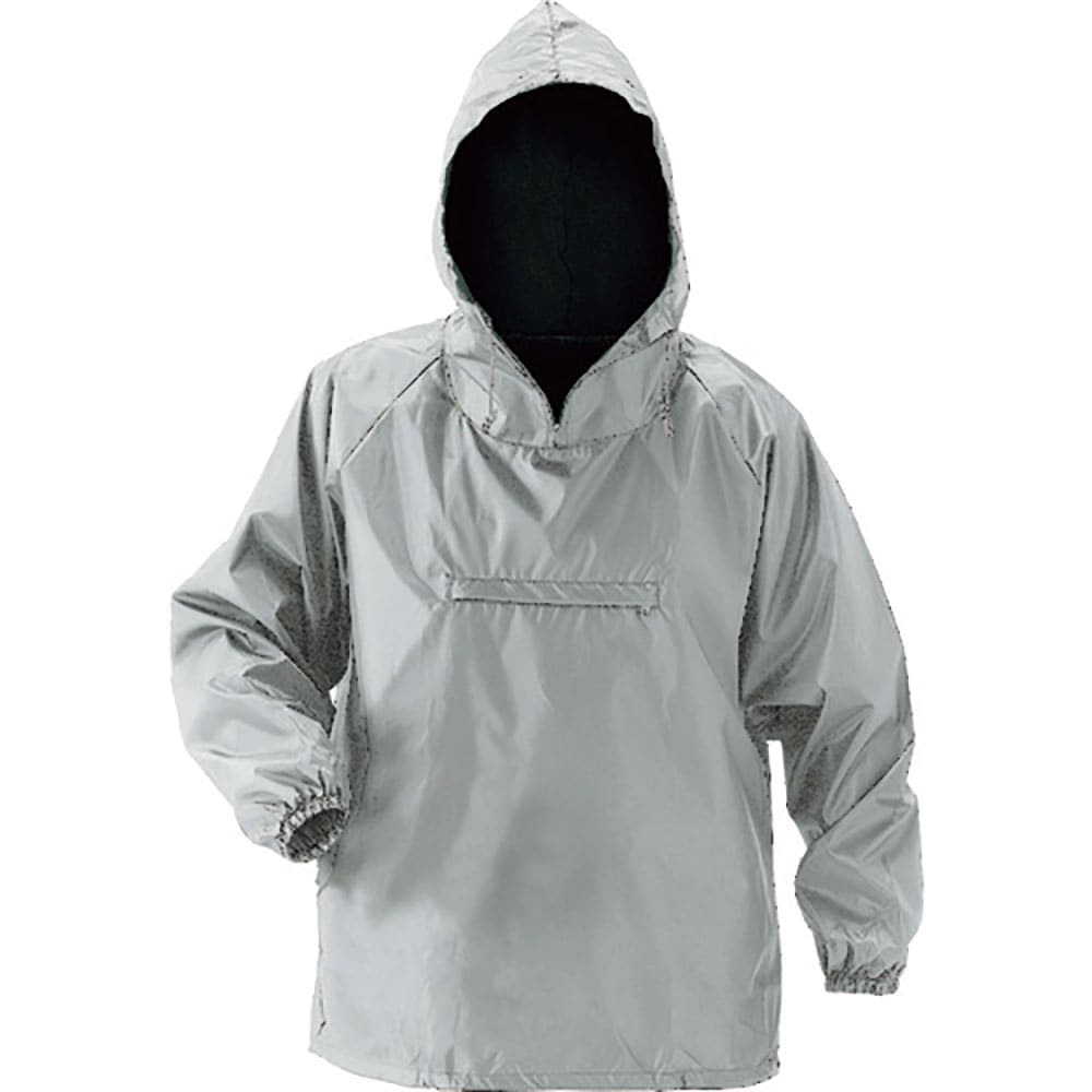 おたふく　ＲＦ－２１Ｌ　グレー　ポリヤッケ・レインファクトリ　Ｍ　ＲＦ－２１－ＧＲ－Ｍ＿