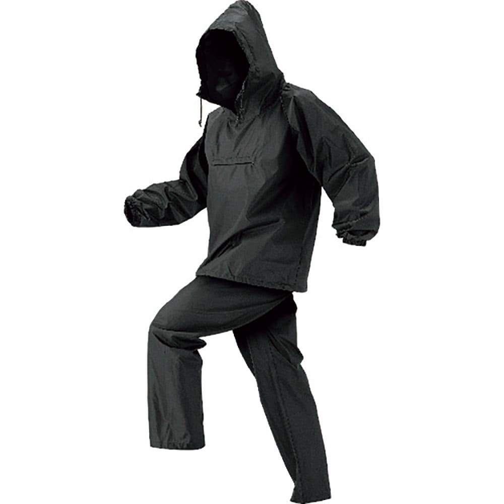 おたふく　ＲＦ－２３　ブラック　上下セット　・ポリＬ　ＲＦ－２３－ＢＫ－Ｌ＿