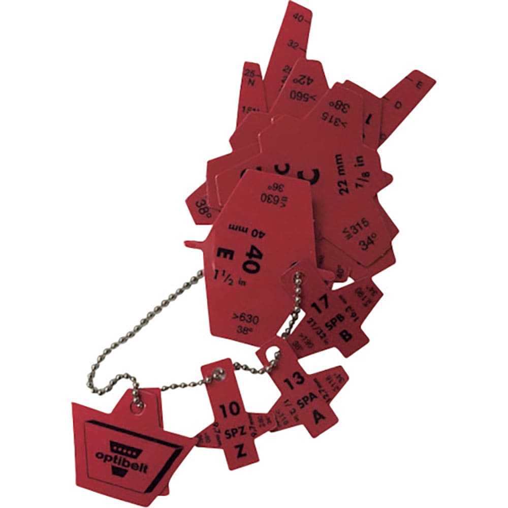 オプティベルト　プーリー溝ゲージ　Ｖベルト用　ＲＩＬＬＥＮＬ　　ＫＲ＿