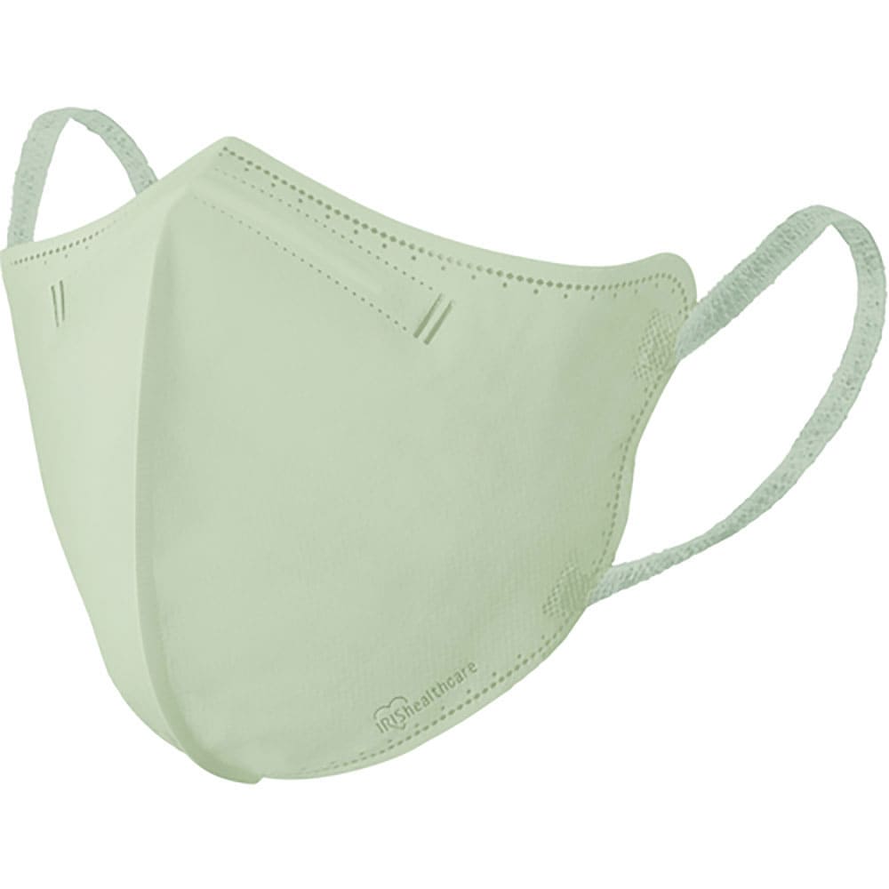 ＩＲＩＳ　２９６４７２　ＤＡＩＬＹ　ＦＩＴ　ＭＡＳＫ　　立体　ふつうサイズ　３０枚入　ピスタチオ　＿