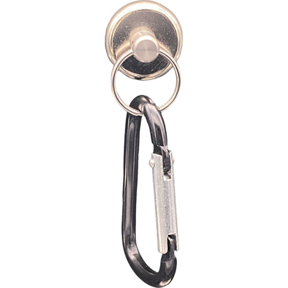 ラクテム　強力マグネットリング　Φ２５　ゴム・カラビナフック付　ＲＭＫＨ２５＿