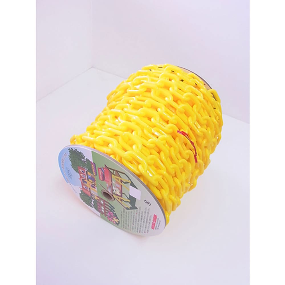 ニッサチェイン　プラカラーリンク　３０ｍ巻　黄　Ｒ－ＰＷ６０－Ｙ＿