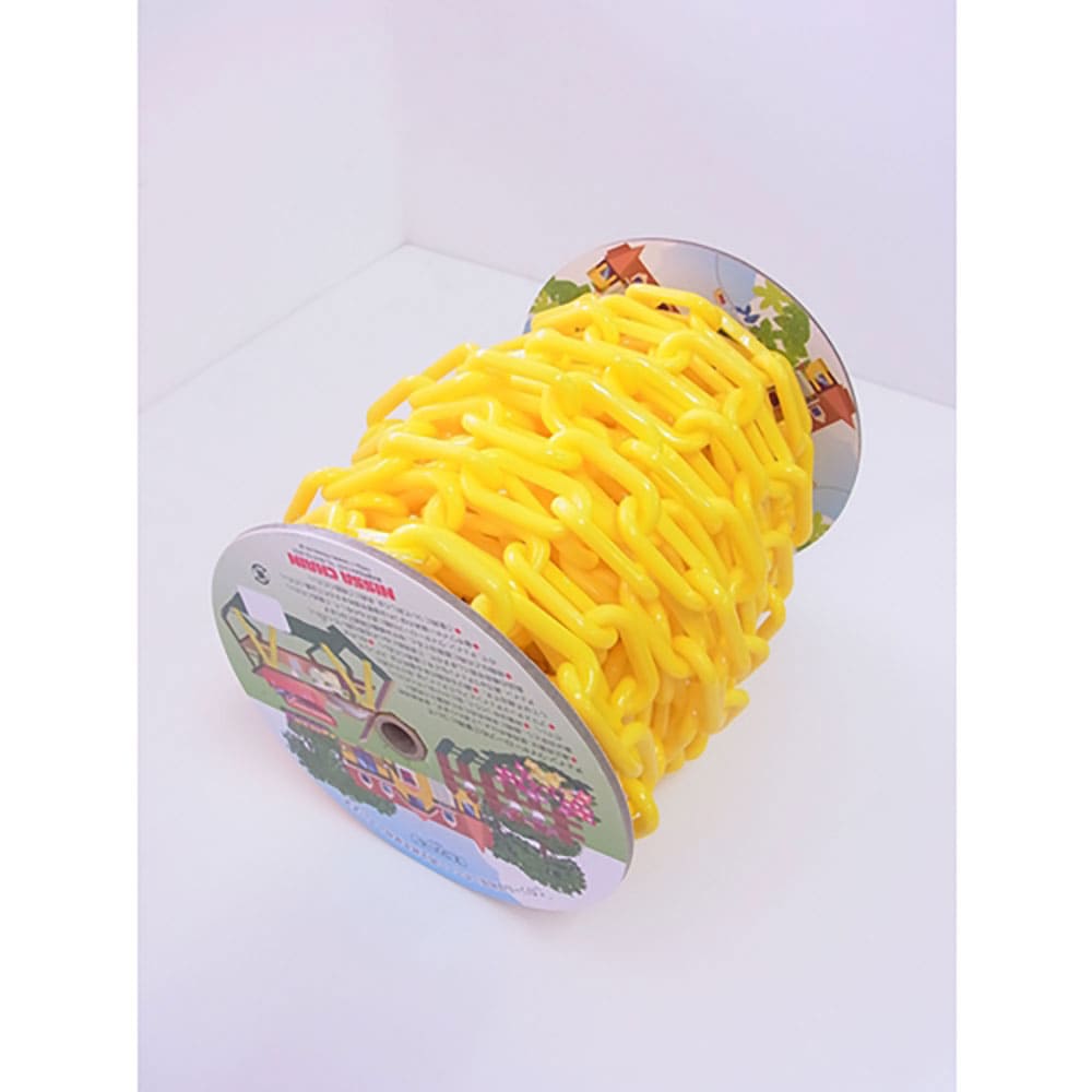 ニッサチェイン　プラカラーリンク　１５ｍ巻　黄　Ｒ－ＰＷ８０－Ｙ＿