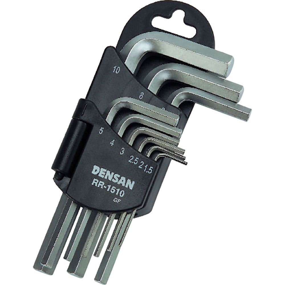 ＤＥＮＳＡＮ　六角レンチセット　ＲＲ－１５１０＿