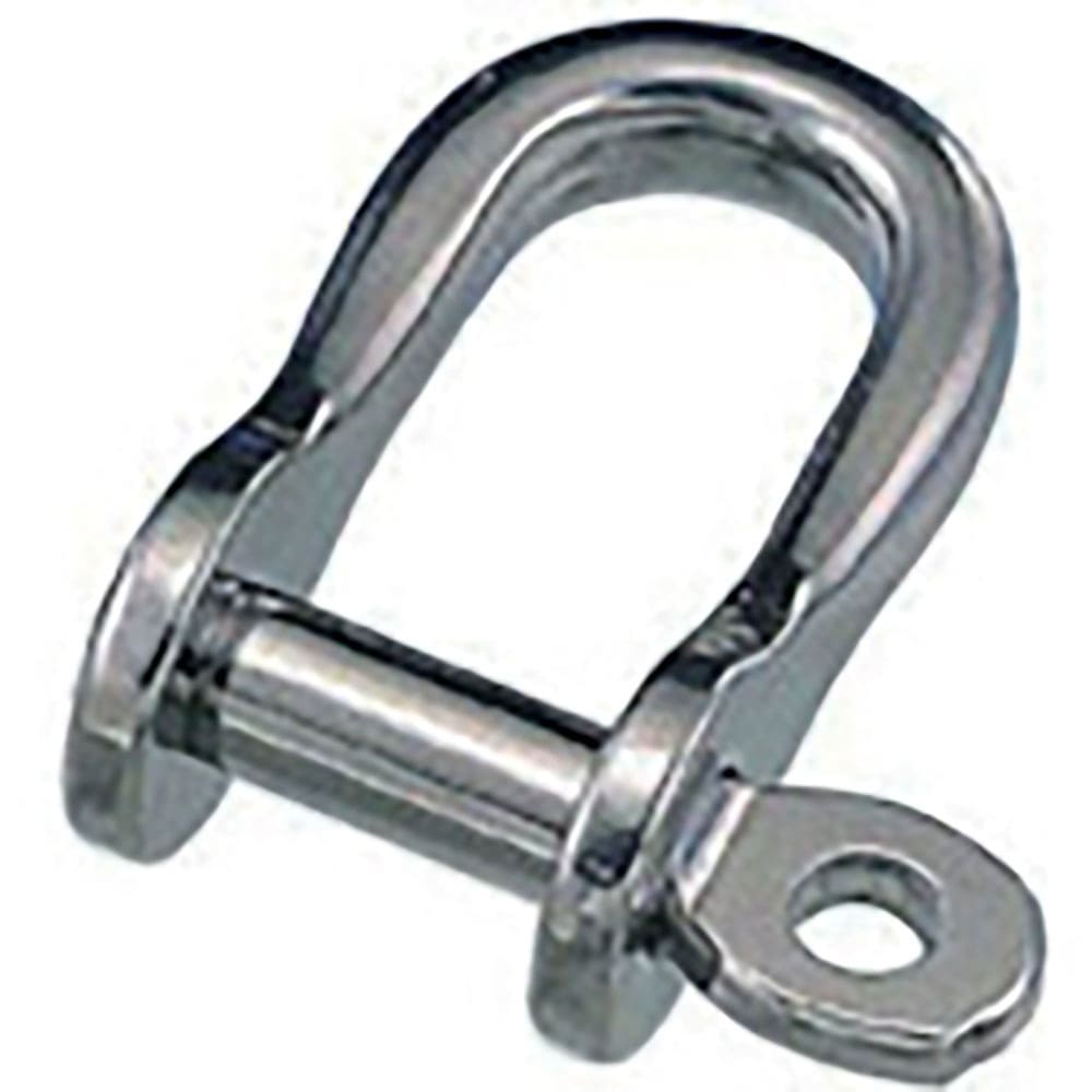 水本　ステンレス　半丸シャックル　長さ２５ｍｍ　内幅１４ｍｍ　ＲＳ－６＿