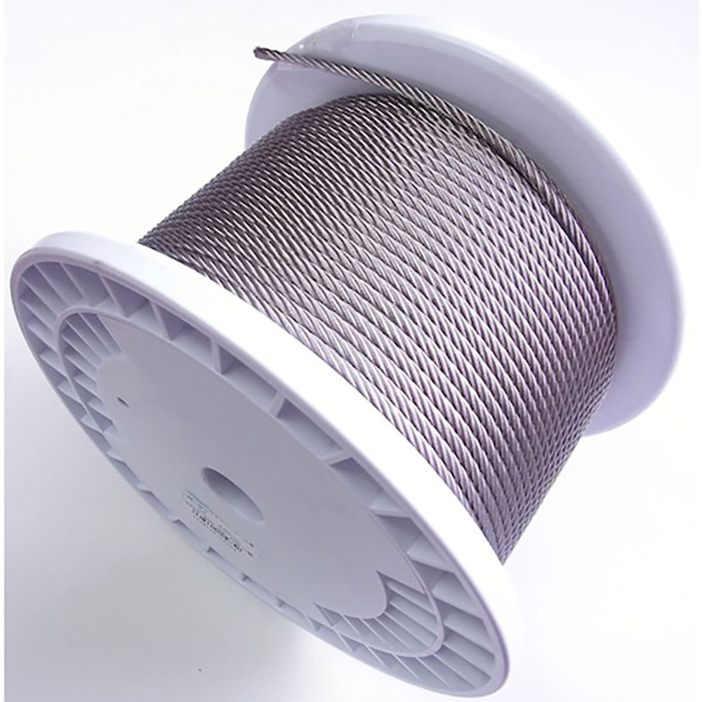 ニッサチェイン　ステンレス　ワイヤーロープ　４．０Ｘ１００ｍ　リールカン　Ｒ－ＳＹ２０４０＿