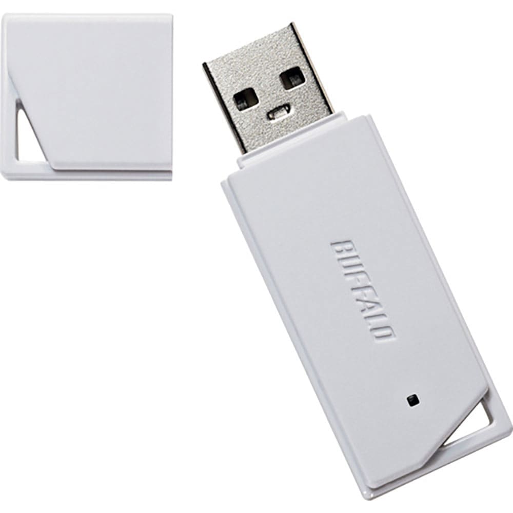 ＢＵＦＦＡＬＯ　ＵＳＢ２．０　どっちもＵＳＢメモリー　１６ＧＢ　ホワイト　ＲＵＦ２－ＫＲ１６ＧＡ－＿