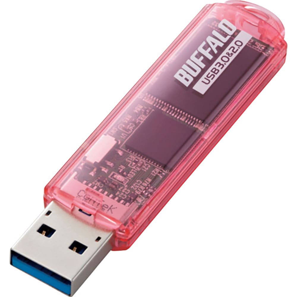 ＢＵＦＦＡＬＯ　ＵＳＢ３．０対応　ＵＳＢメモリー　スタンダードモデル　１６ＧＢ　ピンク　ＲＵＦ３－＿