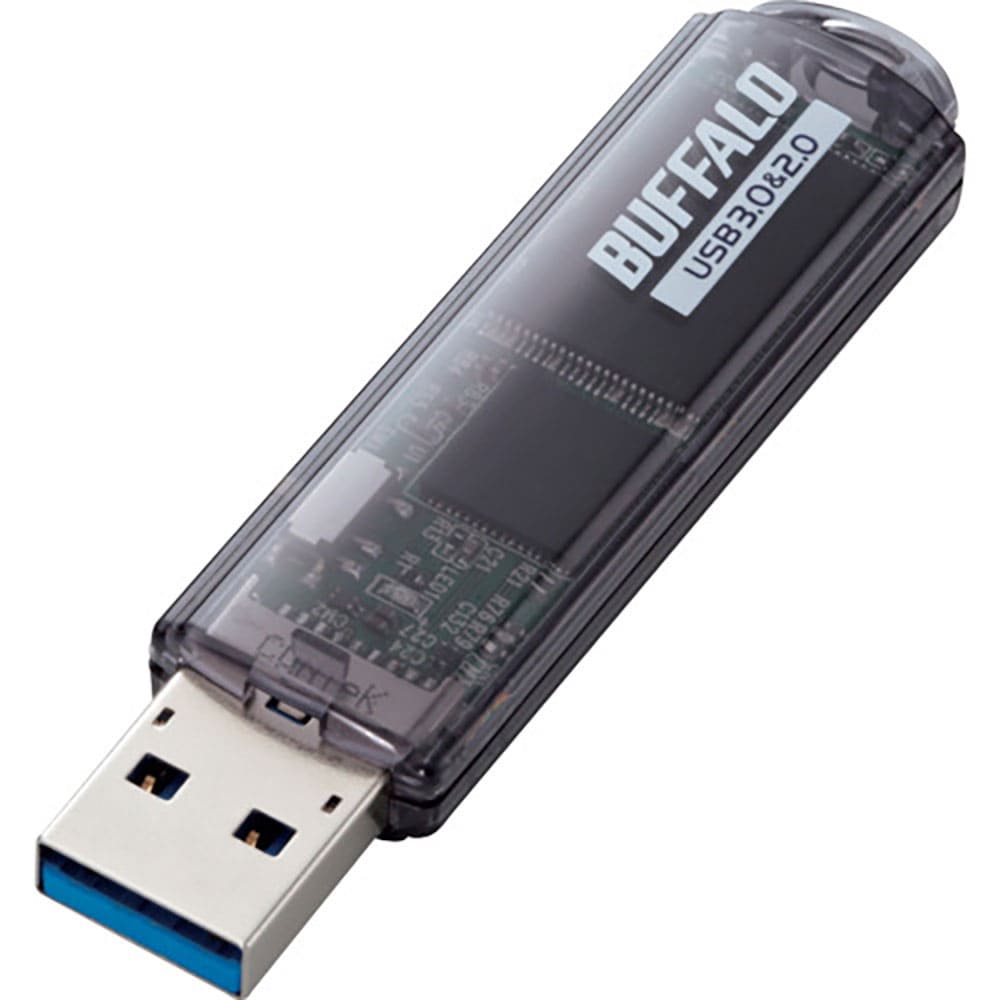 ＢＵＦＦＡＬＯ　ＵＳＢ３．０対応　ＵＳＢメモリー　スタンダードモデル　３２ＧＢ　ブラック　ＲＵＦ３＿