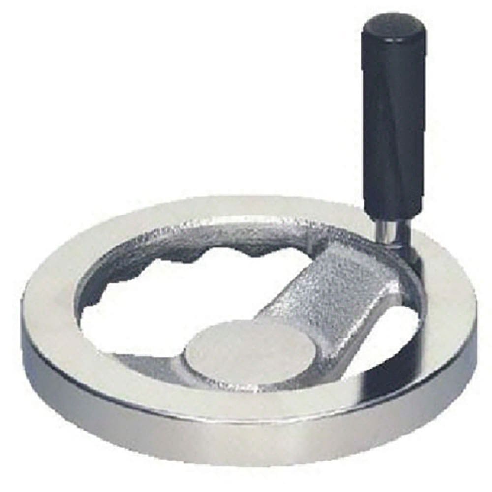 イマオ　ハンドル　角リム型ハンドル車（加工付）　ハンドル径１２５ｍｍ　Ｓ１２５ＥＲ－Ｈ１５＿