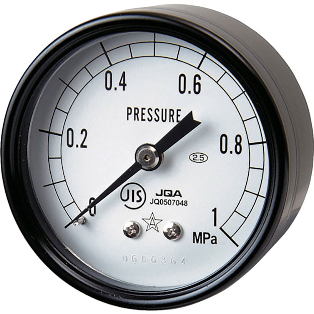 右下　圧力計　ＤＴ　Ｒ１／４×５０×０．４ＭＰａ　Ｓ－１３０－Ｒ－０．４ＭＰＡ＿