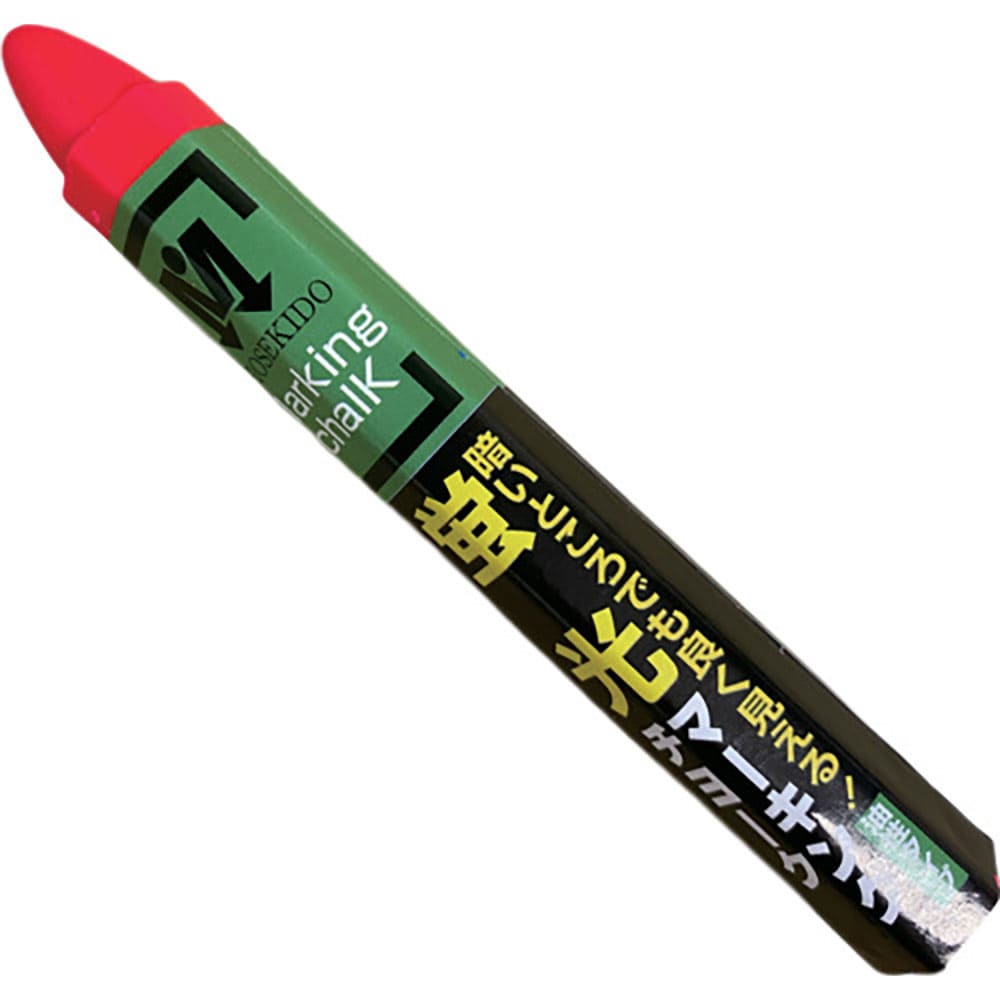 祥碩堂　蛍光マーキングチョーク　１２本箱売　桃　Ｓ１５６０５＿