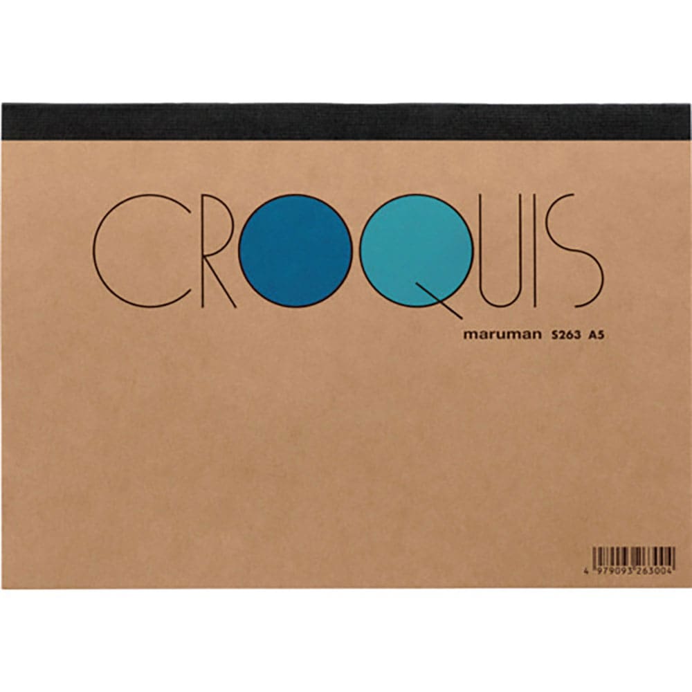 ｍａｒｕｍａｎ　Ａ５　クロッキーパッド　白クロッキー紙　Ｓ２６３＿