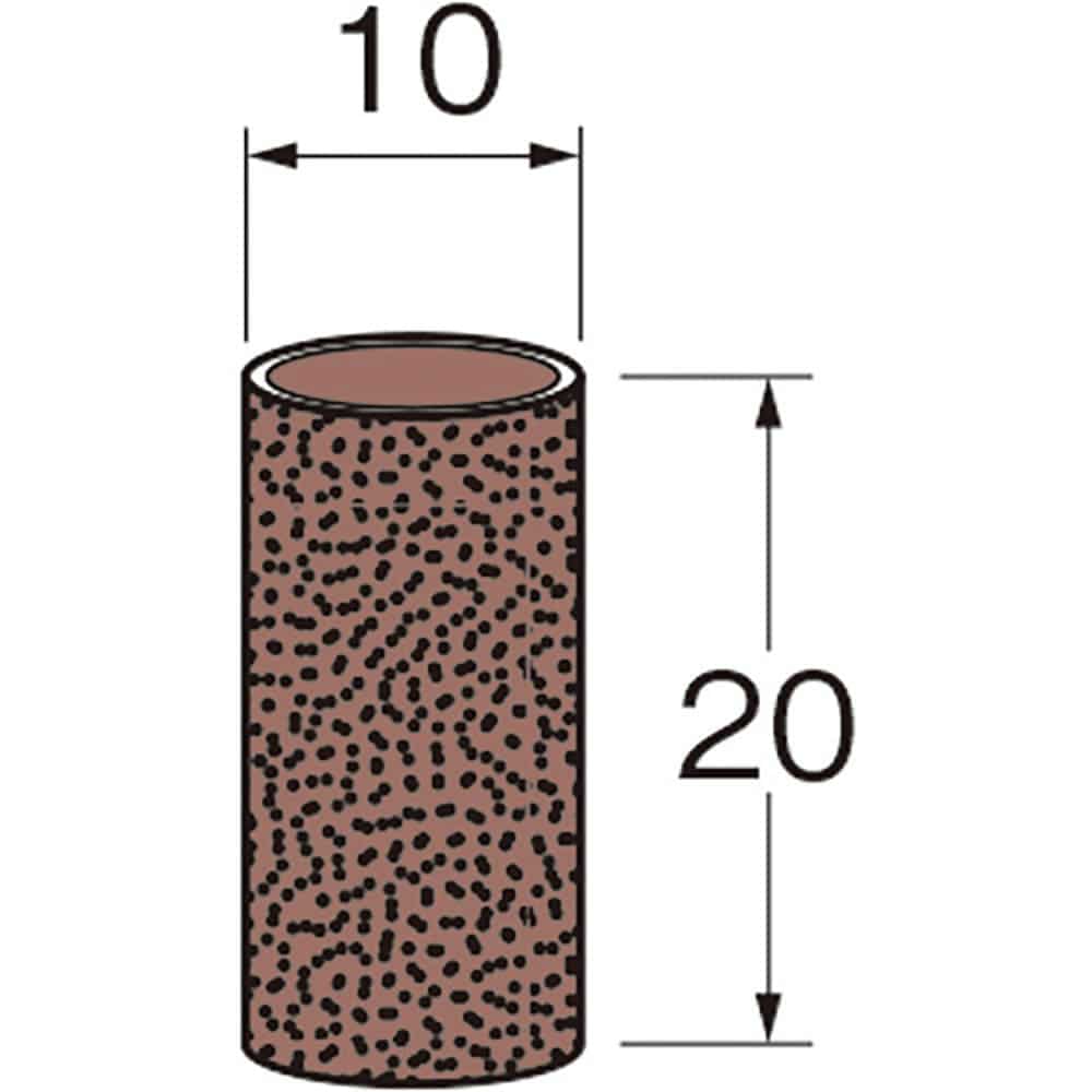 リューター　ロール外径（ｍｍ）：１０幅（ｍｍ）：２０粒度（＃）：２４０　Ｓ３０８３＿
