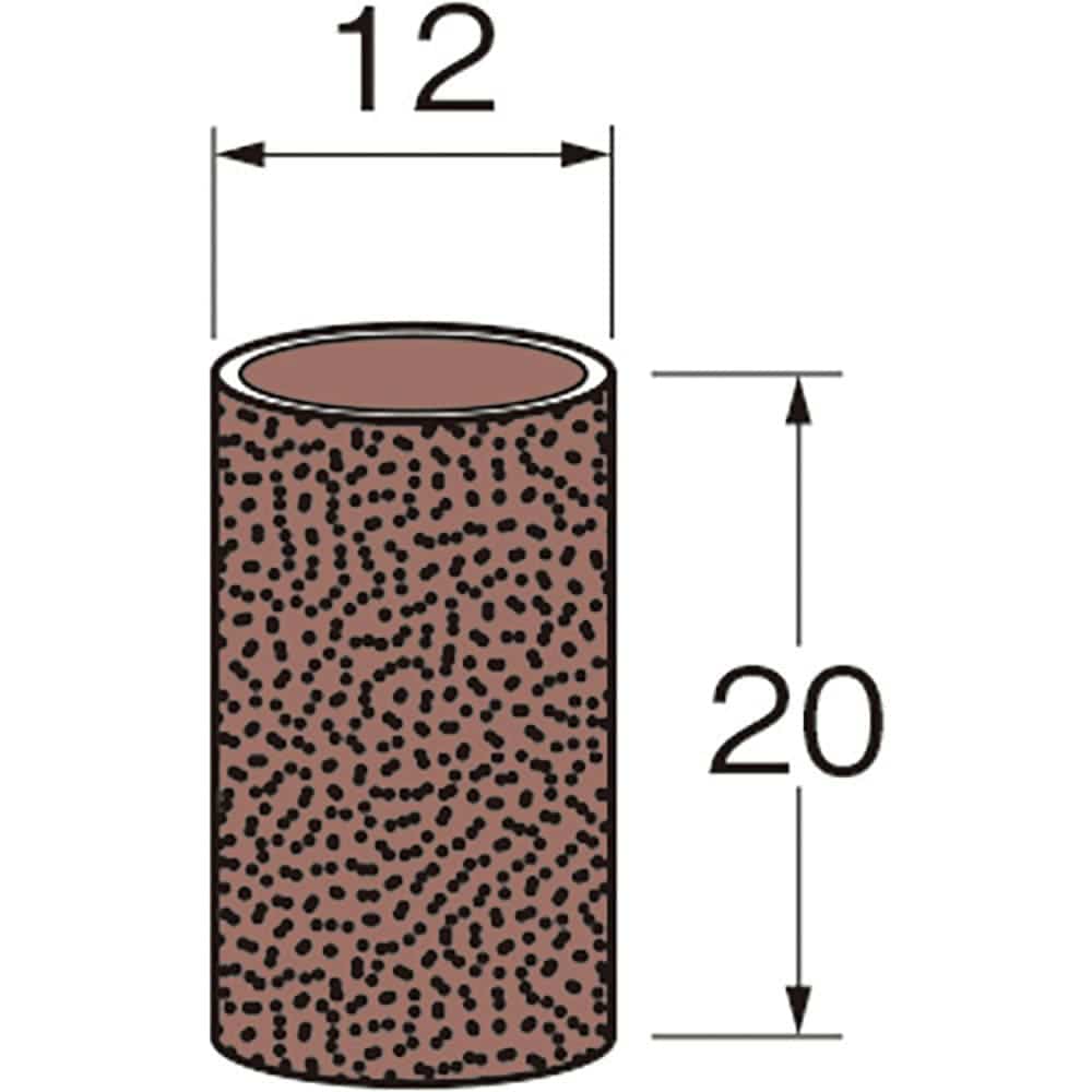 リューター　ロール外径（ｍｍ）：１２幅（ｍｍ）：２０粒度（＃）：２４０　Ｓ３１０３＿