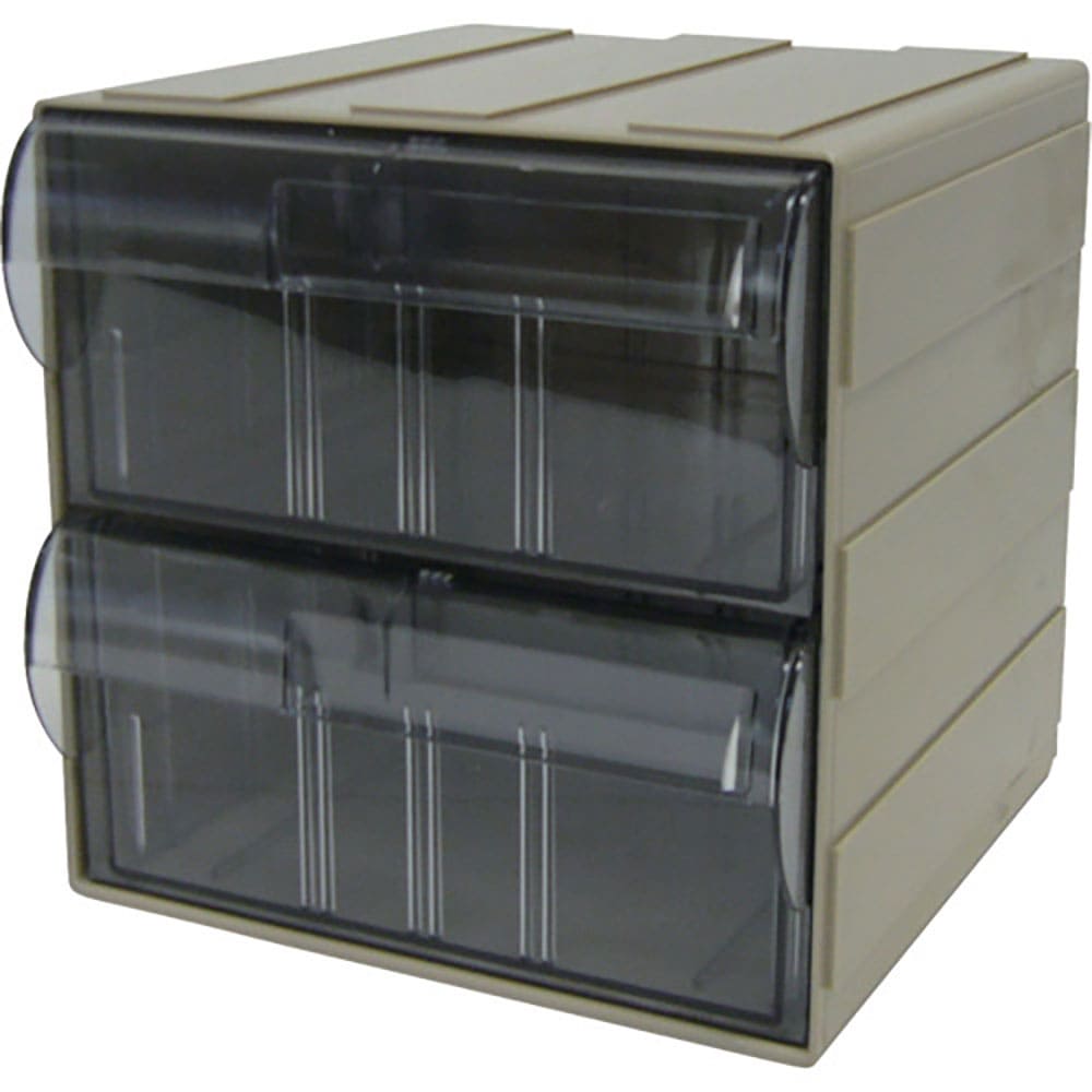 サカセ　ビジネスカセッター　Ｓタイプ単体　Ｗ１８６×Ｄ１９２×Ｈ１８６　引出し２個　Ｓ－３３２＿