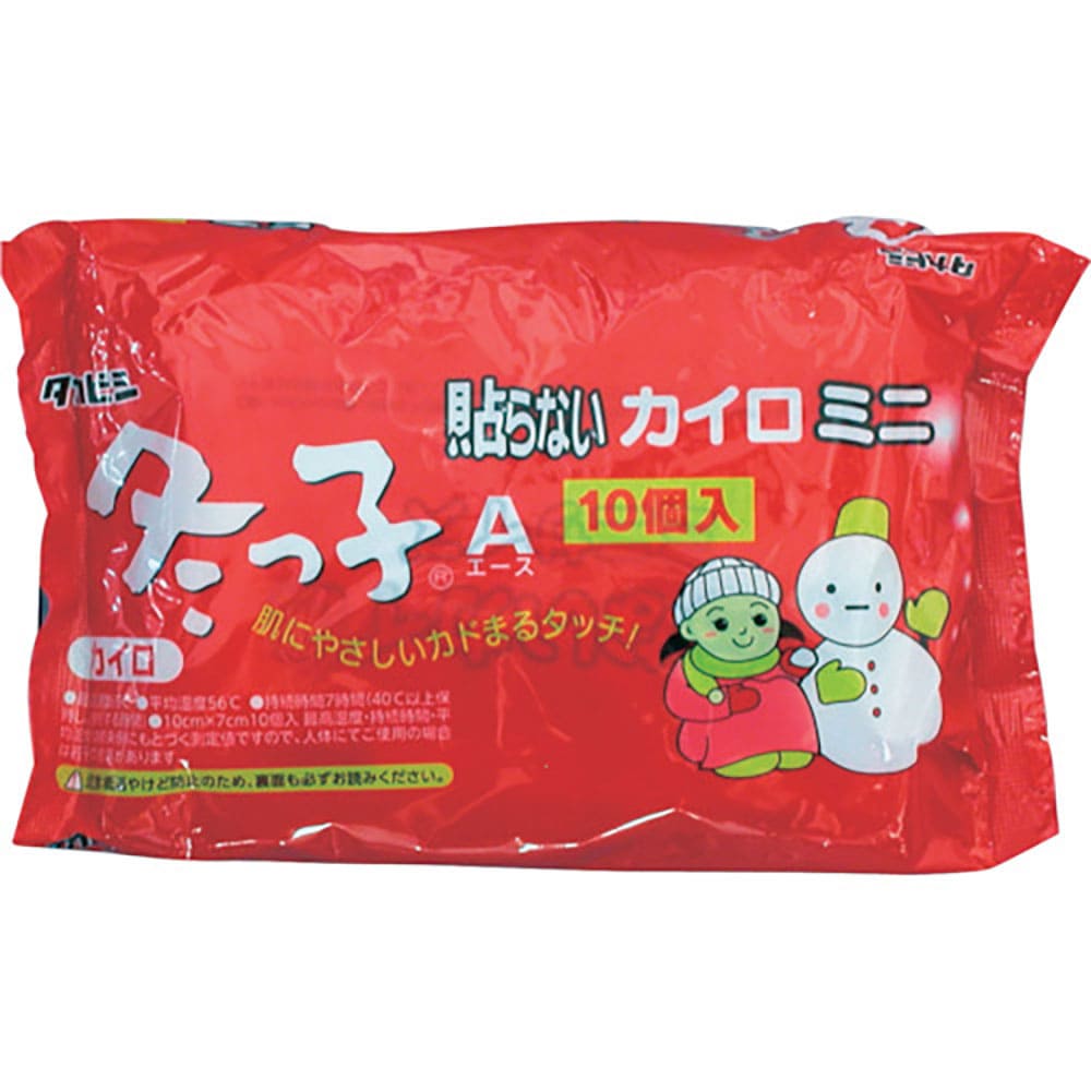 タカビシ　貼らないカイロ冬っ子ミニ１０枚　Ｓ３８７３０２＿