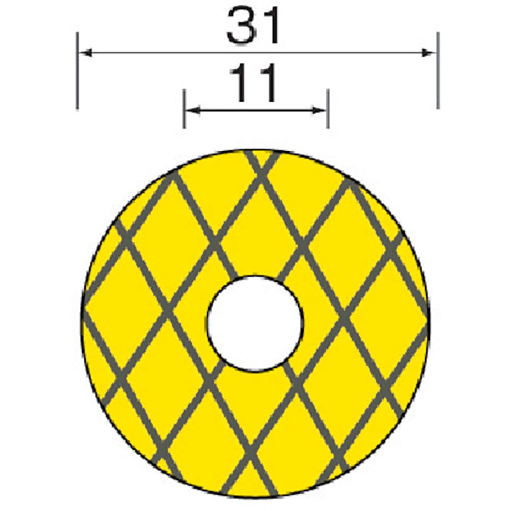 Ｍｉｎｉｍｏ　クロスベースダイヤモンドディスク＃６００　φ３１　（３枚入）　ＳＡ２９５６＿