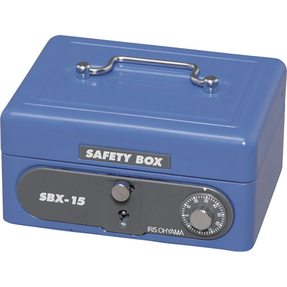 ＩＲＩＳ　５５８２２５　手提げ金庫　ＳＢＸ－Ｂ７　ブルー　ＳＢＸ－Ｂ７　（５５８２２５）＿
