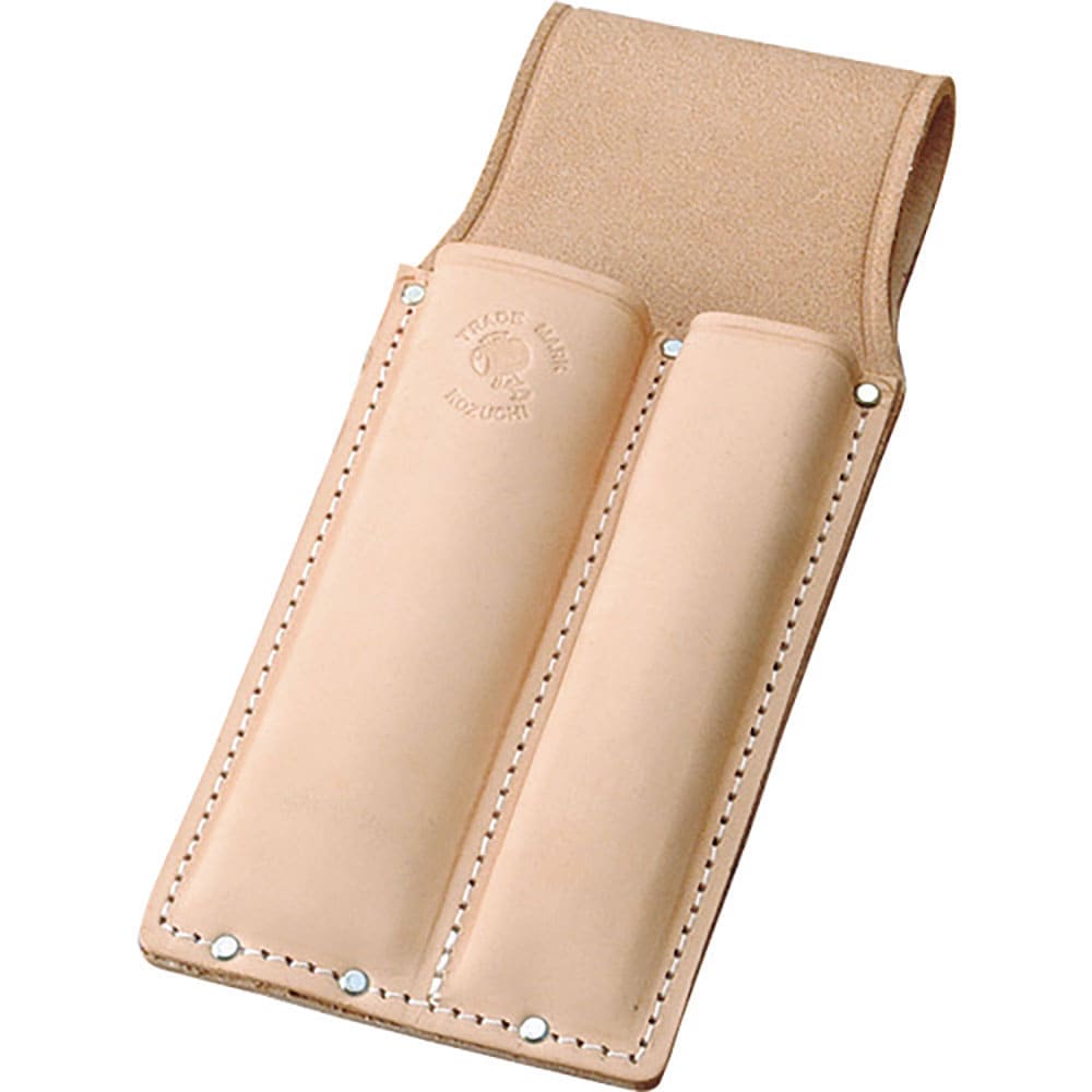 コヅチ　ヌメ皮ノミケース２丁入　１寸・１寸４分　厚用　ＳＣ－２４＿