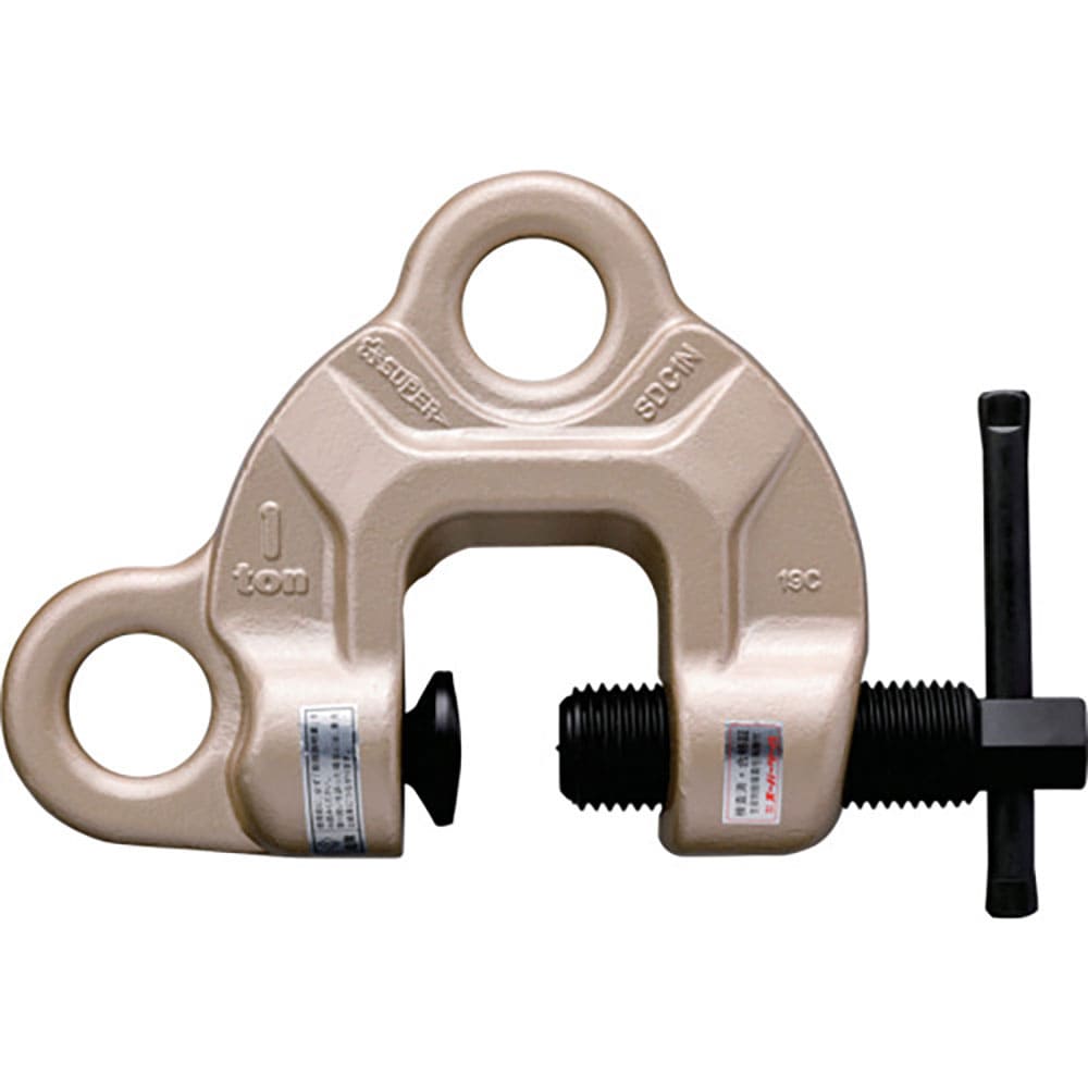 スーパー　ねじ式クランプ　スクリューカムクランプ（ダブル・アイ型）　基本使用荷重０．５ｔ（ＲＦＩＤ＿