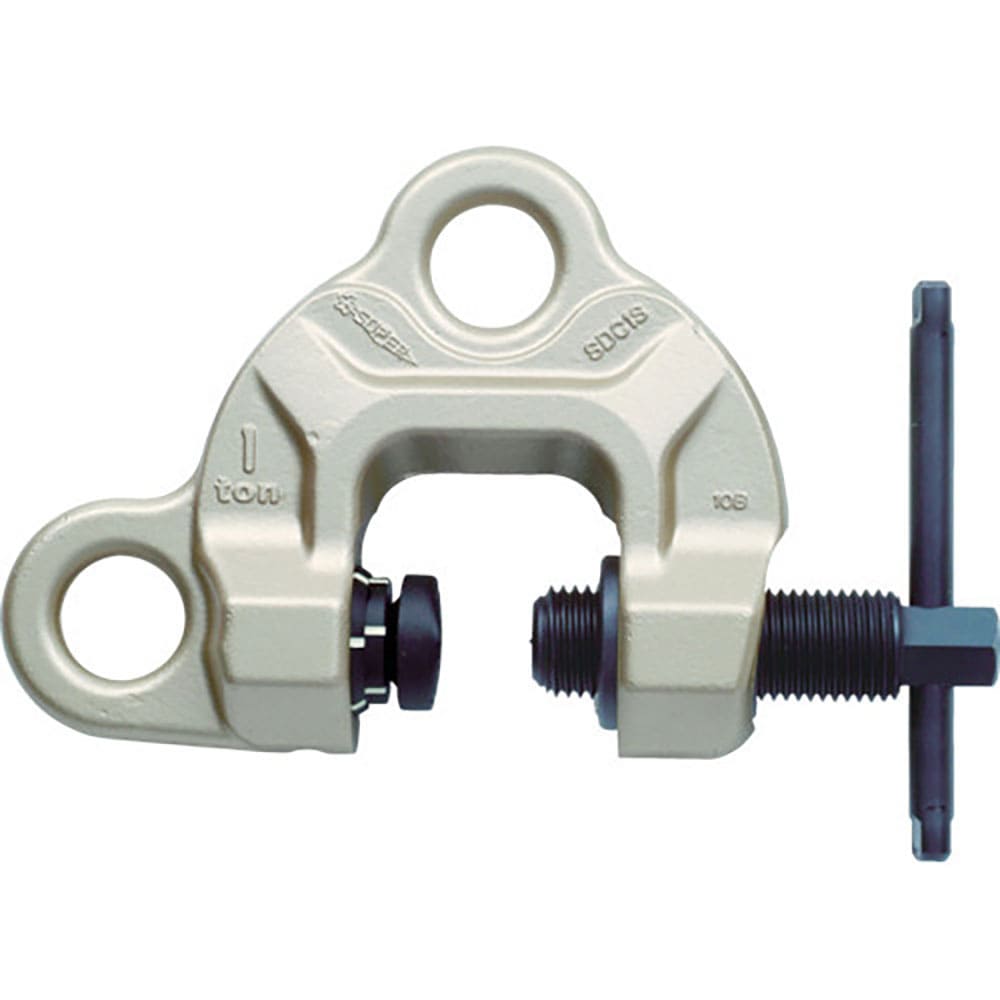 スーパー　ねじ式クランプ　スクリューカムクランプ（ダブル・アイ型）ツイストカム式　基本使用荷重０．５＿