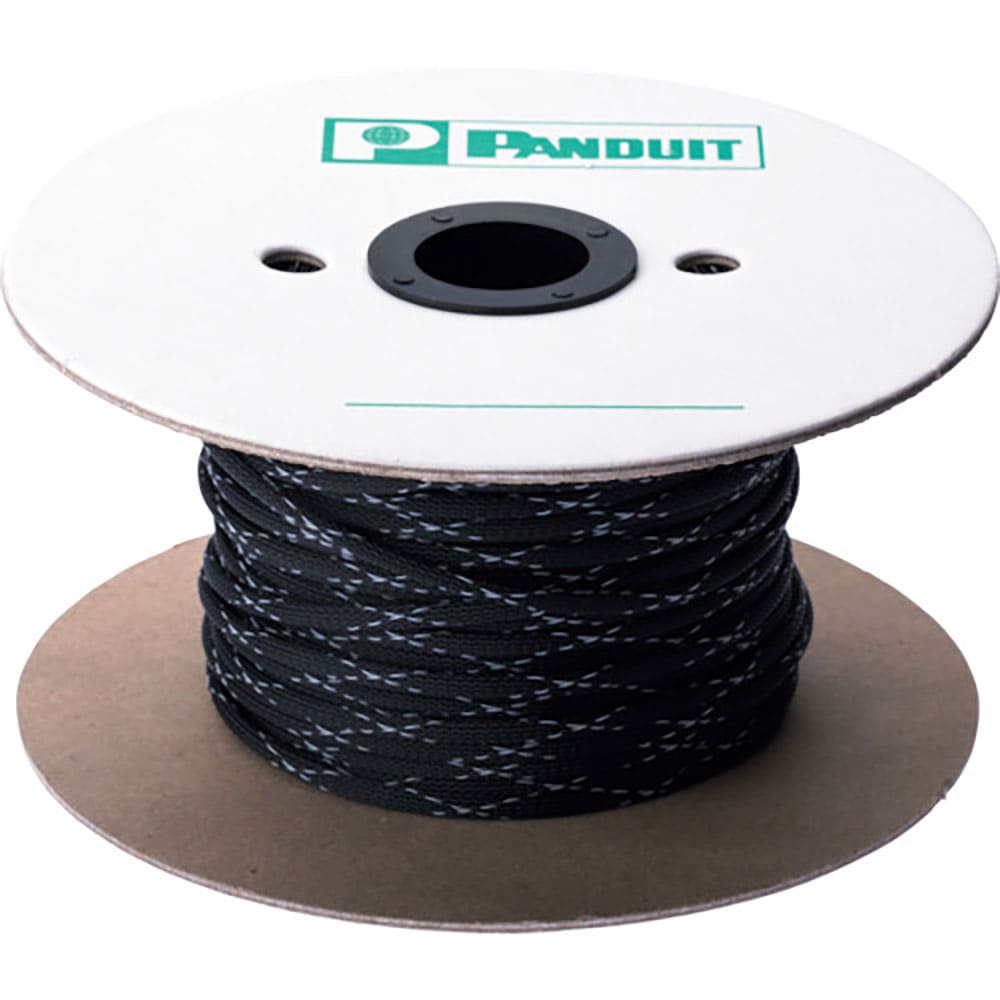 ＰＡＮＤＵＩＴ　ネットチュ－ブ　難燃性タイプ　黒　最大束線外径φ１２．７×長さ３０４．８ｍ　ＳＥ３＿