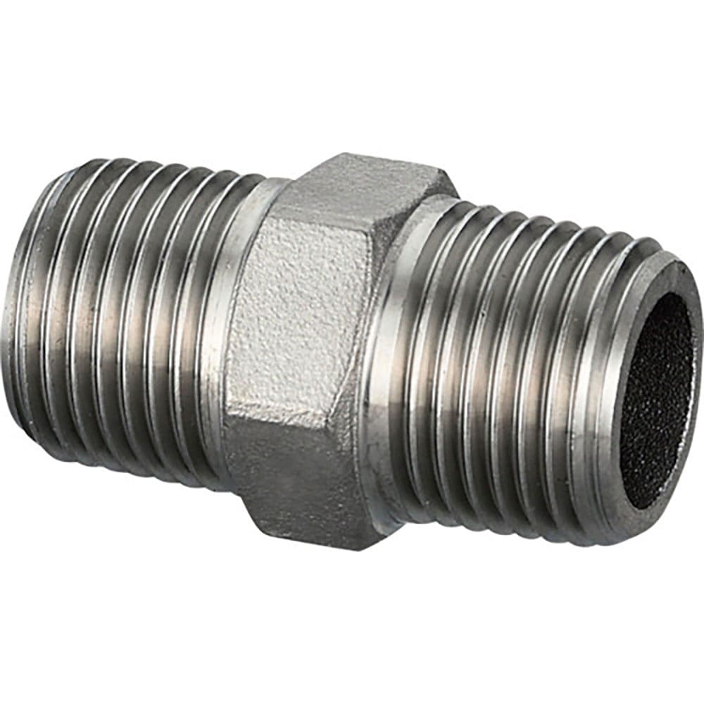 オンダ製作所　ＳＦＮ型　六角ニップル　Ｒ３／８×Ｒ３／８　ＳＦＮ－１０＿