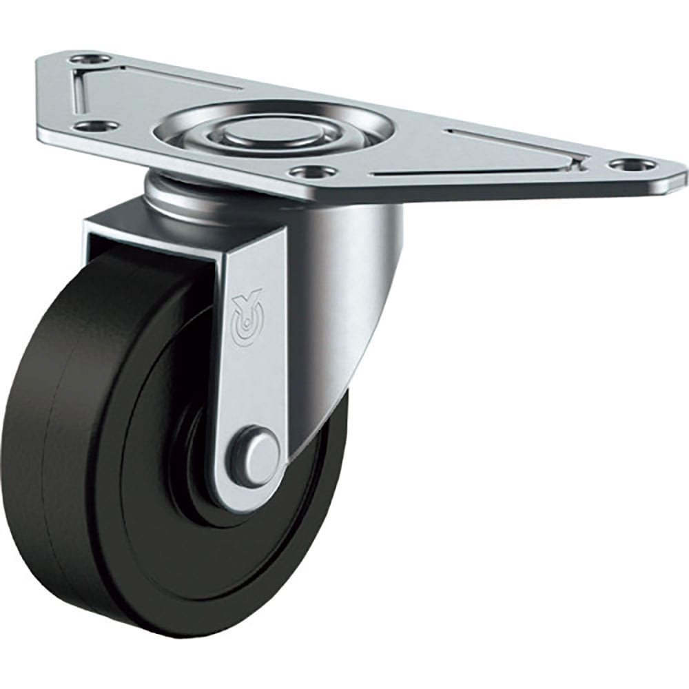 ユーエイ　プレート式　自在　キャスター　ゴム　車輪径５０ｍｍ　　Ｓタイプ　ＳＧＣ型　取付寸法１３９＿