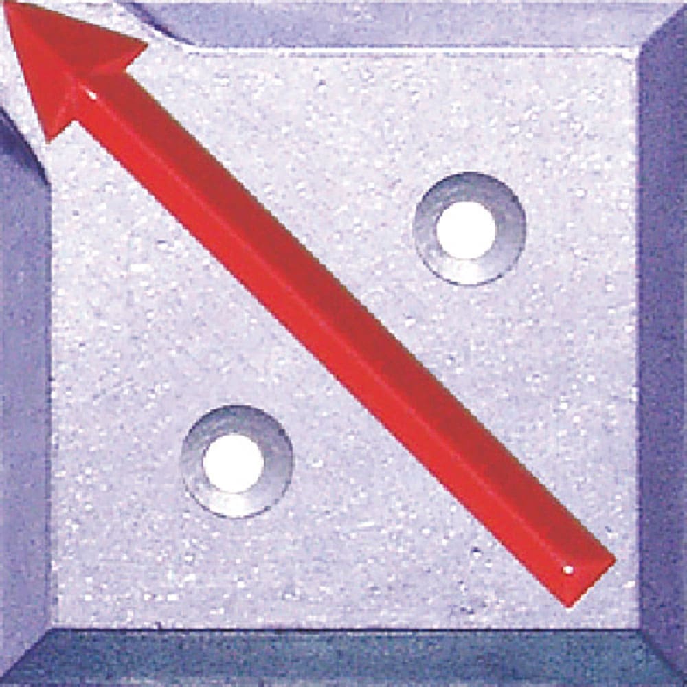 ＳＴＳ　境界用標示板（２穴・貼付用）ＳＨ－４　（１０枚入）　ＳＨ－４－２＿