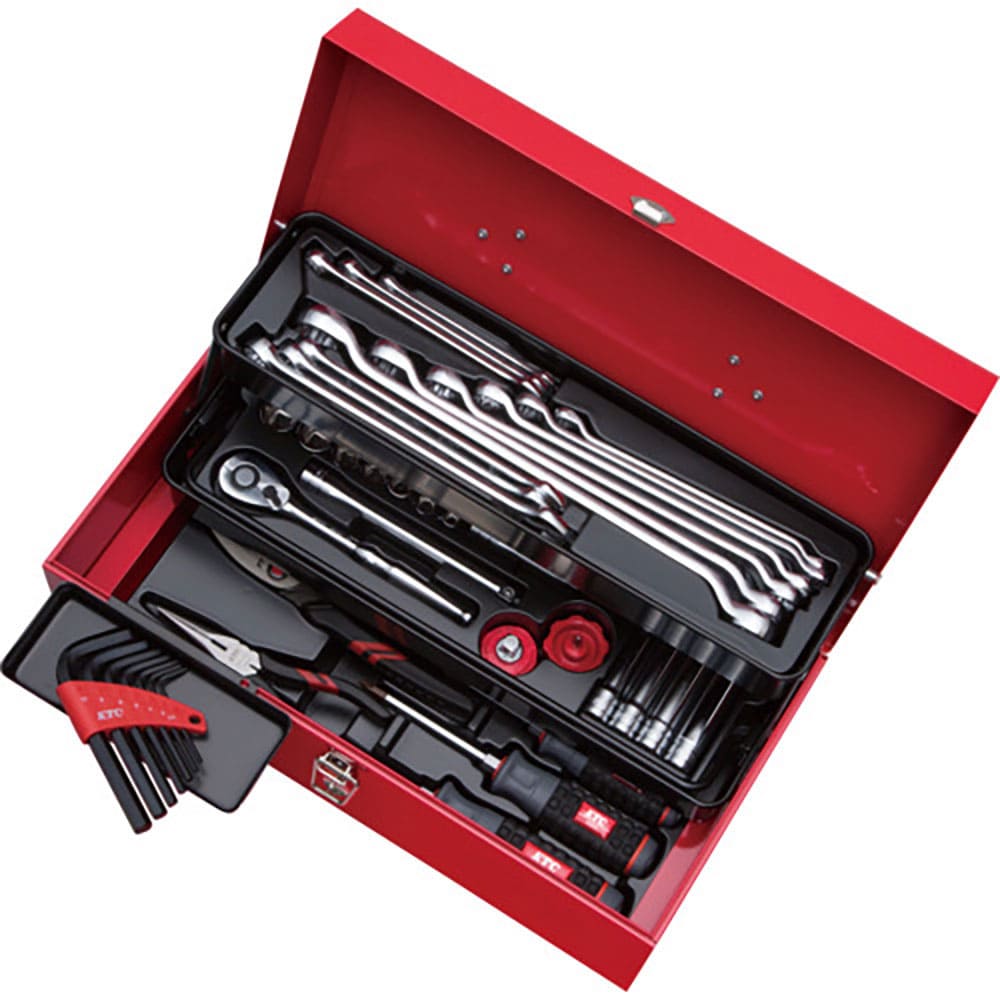 ＫＴＣ　工具セット（片開きメタルケースタイプ）［４３点］　ＳＫ３４３５Ｓ＿