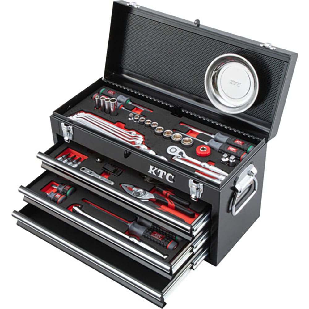 ＫＴＣ　工具セット（チェストタイプ）［６６点］　ＳＫ３６６１ＸＢＫ＿