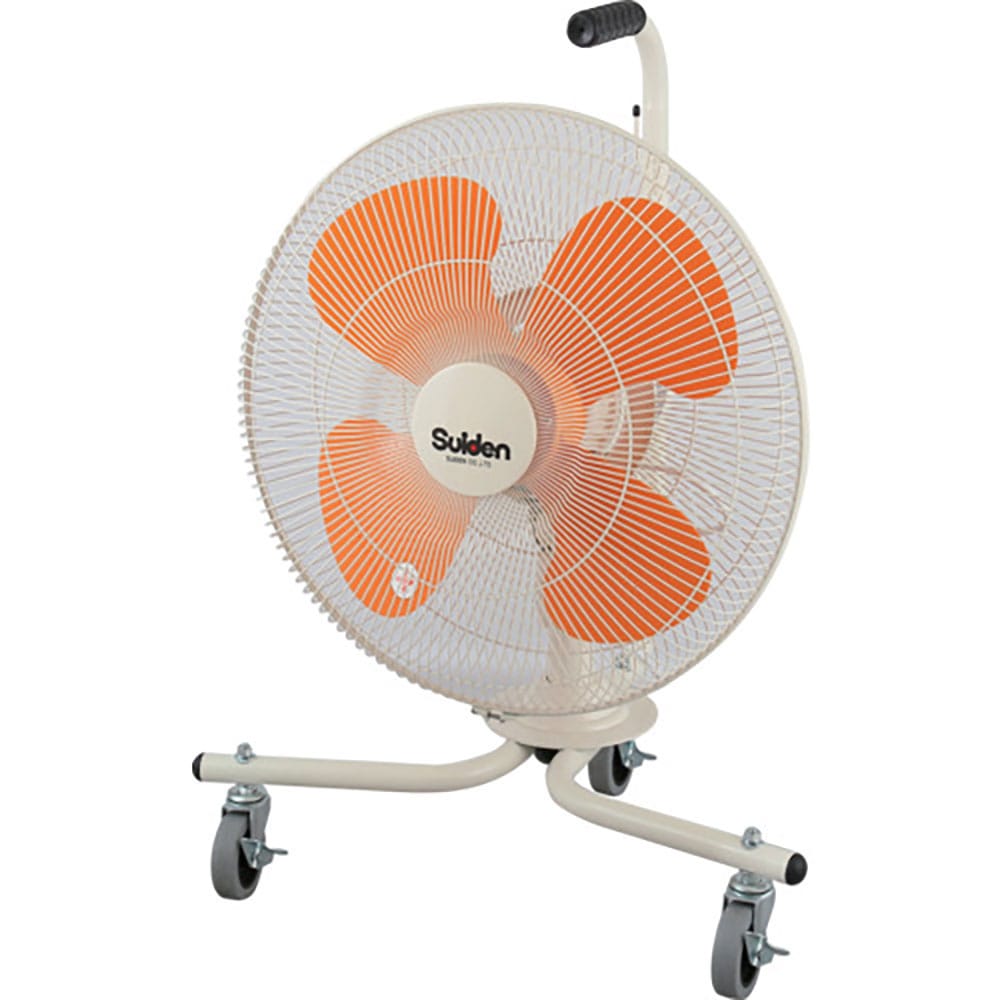 Ｓｕｉｄｅｎ　移動式キャスター扇　単相１００Ｖ　首振り式　全閉式モーター　ＳＫＦ－４５ＶＴ－１＿
