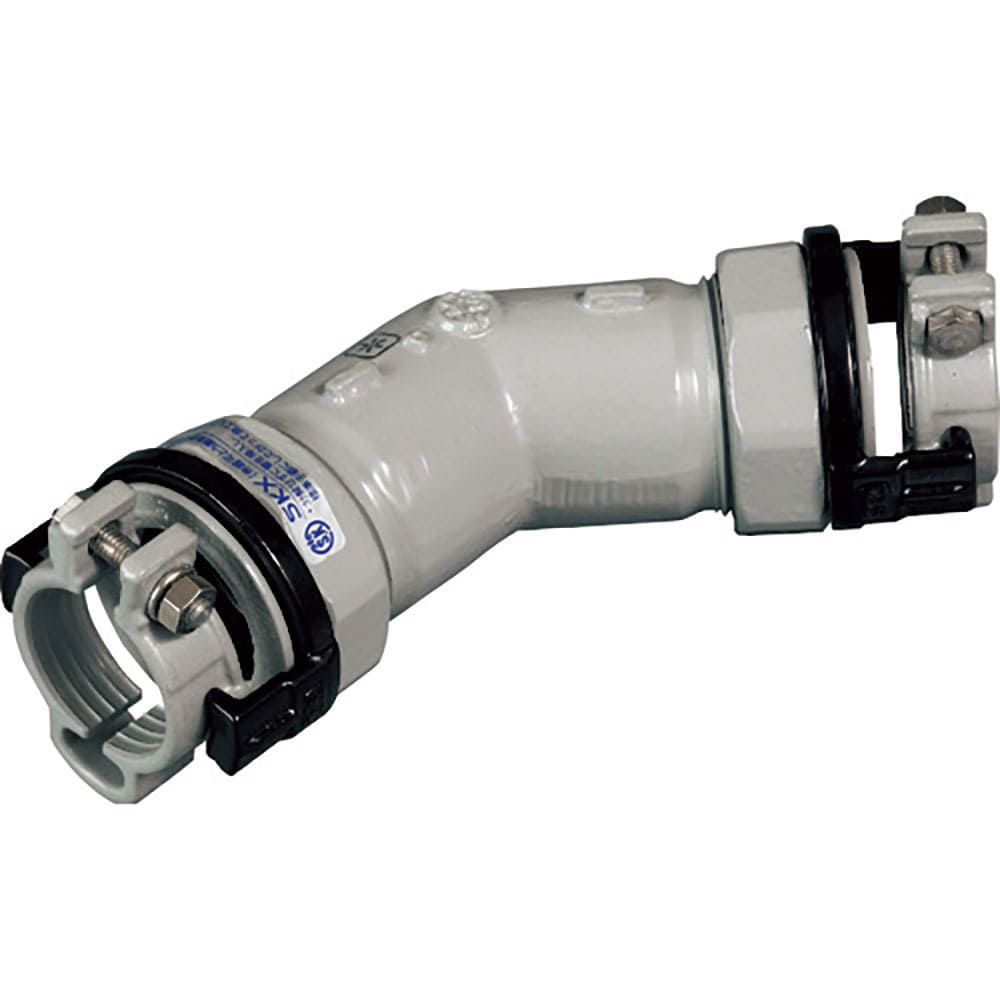 ＳＫカワニシ　ポリエチレン管用継手　ＳＫＸ４５°エルボＰ４０　ＳＫＸ－４５Ｌ－Ｐ４０＿