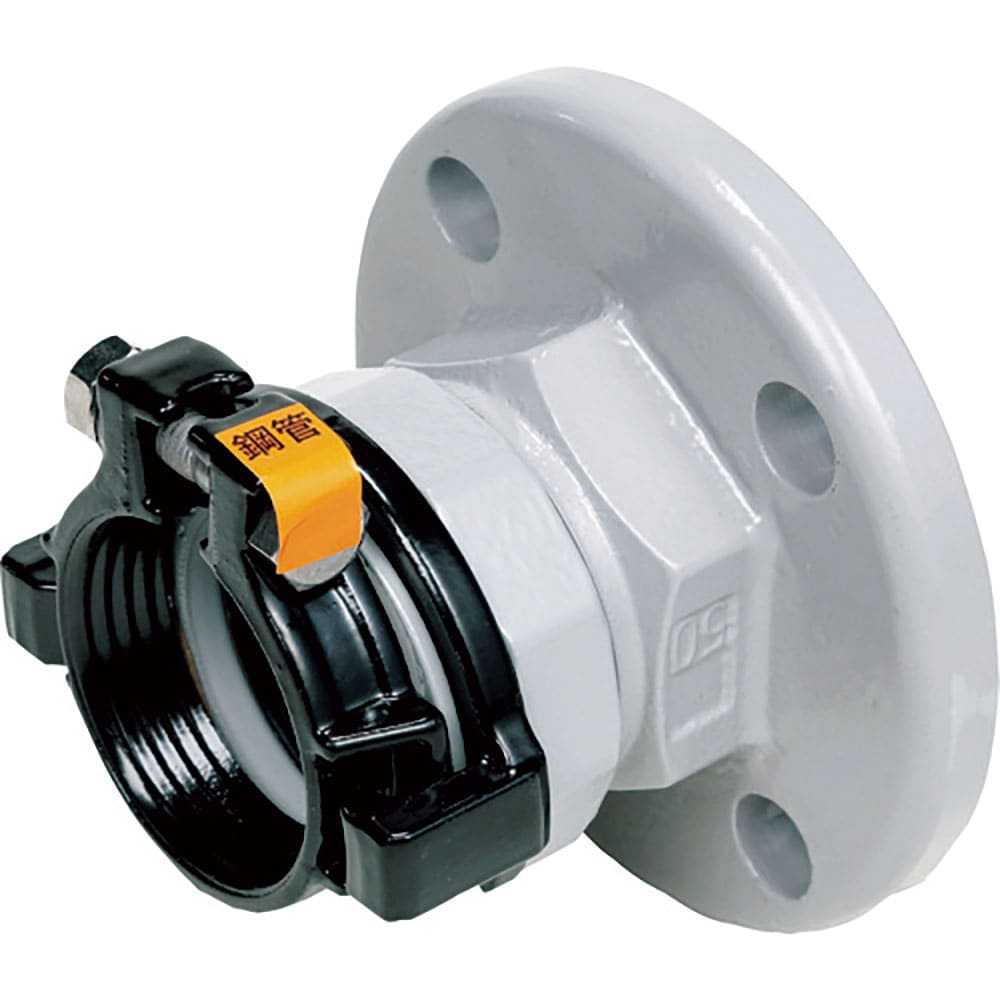 ＳＫカワニシ　鋼管用継手　ＳＫＸフランジ付ソケット（１０ＫＦ）５０　ＳＫＸＦＳＪＩＳ１０Ｋ５０＿