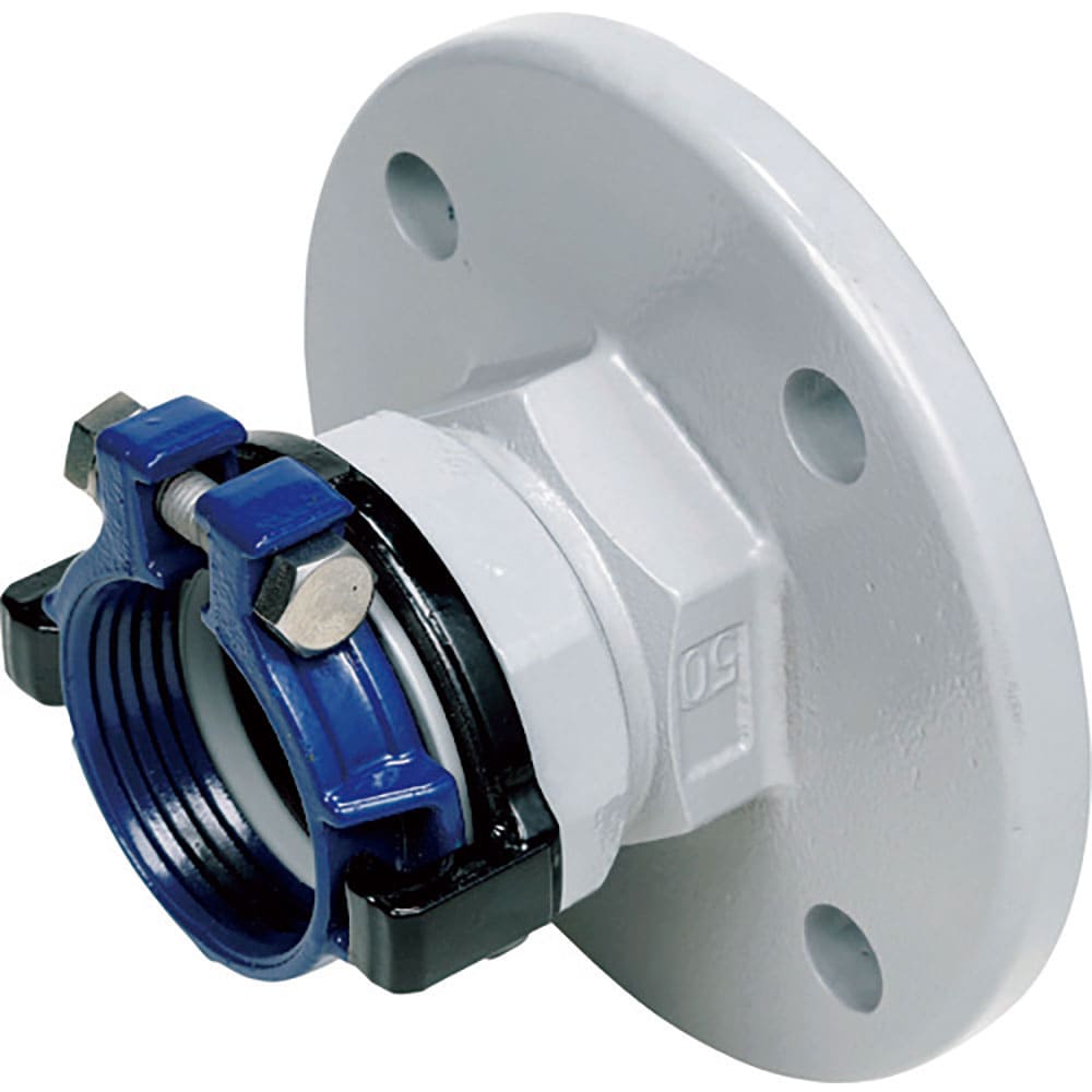 ＳＫカワニシ　塩ビ管用継手　ＳＫＸフランジ付ソケット（メーター用）Ｖ５０　ＳＫＸＦＳＭＶ５０＿