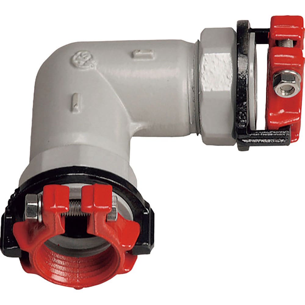 ＳＫカワニシ　内外面被覆鋼管用継手　ＳＫＸエルボＤ５０　ＳＫＸ－Ｌ－Ｄ５０＿